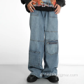 Προσαρμοσμένο χαλαρό Fit Baggy παντελόνι Jeans